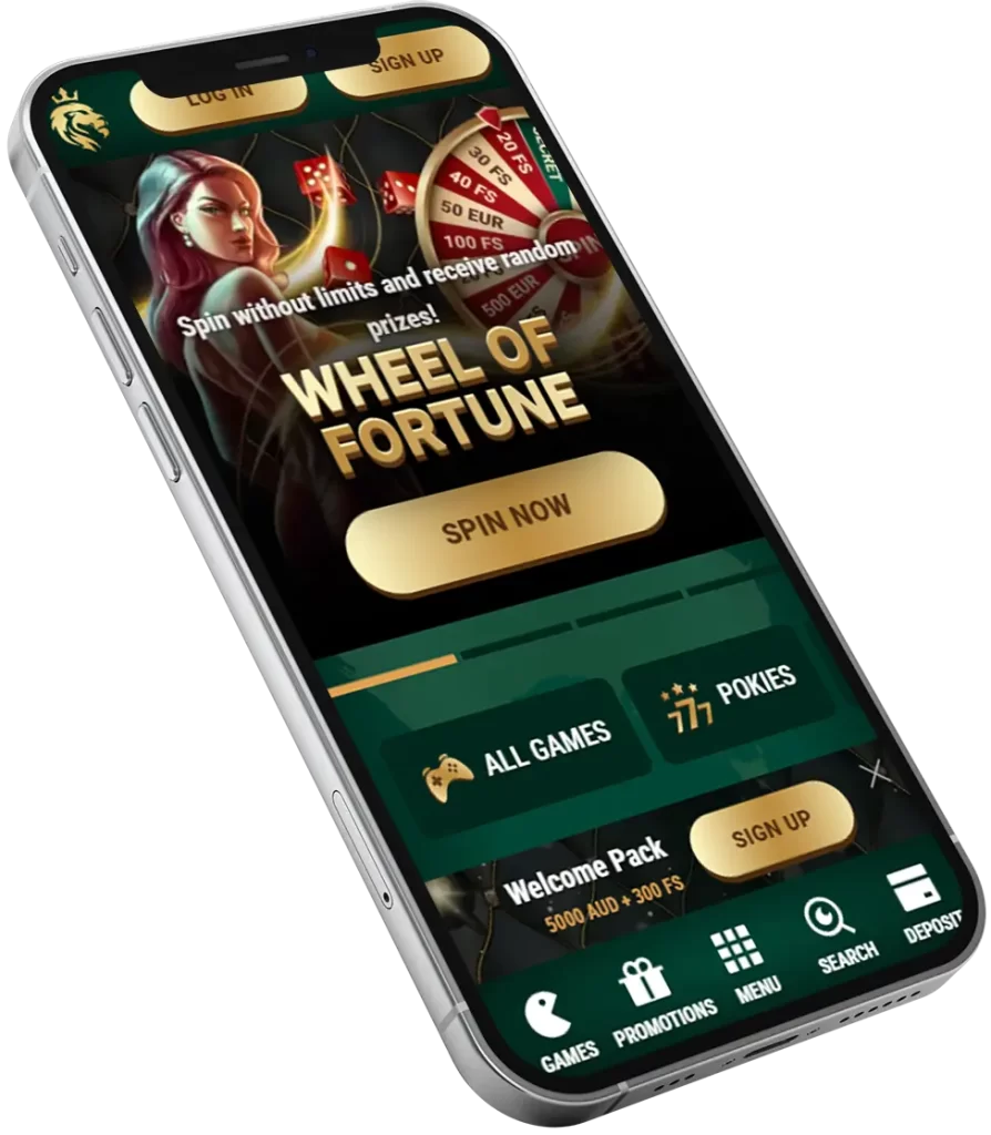 Richard Casino App Homepage